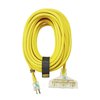 Defender Cable 12/3 Gauge, 50 ft SJTW POWERBLOCK w Lighted End, UL and ETL Listed Extension Cord DCE-311-42